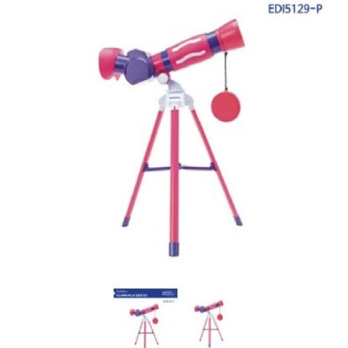 EDI5129-P 지오사파리 퍼스트망원경 핑크어린이망원경