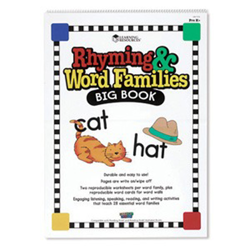 [EDU 7172] 라임 &amp; 워드패밀리 빅북 / Rhyming &amp; Word Families Big Book
