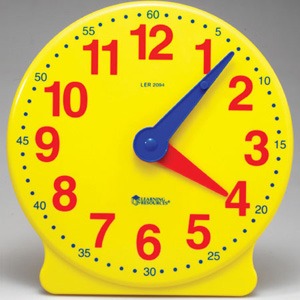 [EDU 2094] 대형시계 / 12시간용 / 모형시계 교사용시계 시간수업 시계모형