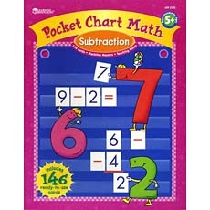 [EDU 2183] 수학 포켓차트 북 － 뺄셈 Pocket Chart Math Book - Subtraction 
