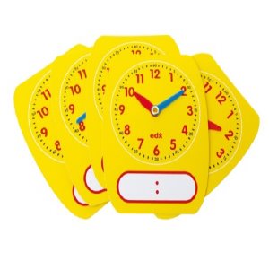 e1 쓰고지우는 시계판 5종 학교용 모형시계 시계수업