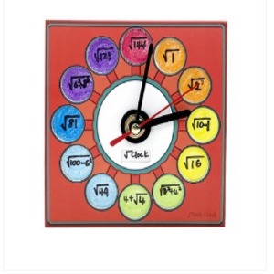 수학6 종이로 만드는 Math Clock 수학시계 (10인용)  수학시계만들기 DIY 나만의 시계만들기  학교용
