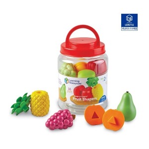 ab01 러닝리소스 LER 6715 똑딱학습 과일 모양 맞추기 과일끼우기 과일모형세트