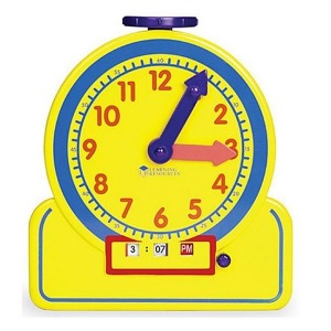 ai09 러닝리소스 EDU 2994 시간 학습기 (소형 12시간) 모형시계 시간학습활동 시계모형 학생용시계