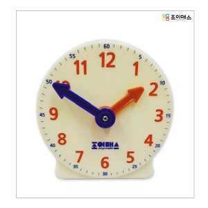 aa01 조이매스 모형시계 (10cm) 시간학습 시계모형 학생용시계 시계모형세트