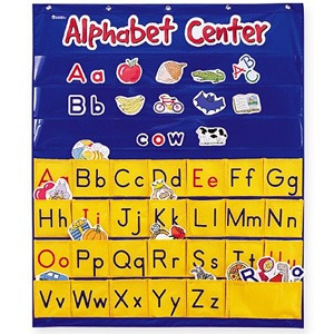 [EDU 2246] 알파벳 센터 포켓차트 / Alphabet Center Pocket Chart