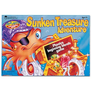 [EDU 5055] 문어 대왕의 보물상자 / Sunken Treasure Adventure Board Game