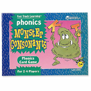 [EDU 2306] 몬스터 자음 카드 게임 / Monster Consonants Phonics Card Game