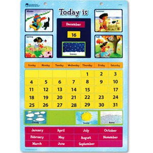 [EDU 0504] 달력 학습하기 자석세트 / Magnetic Learning Calendar