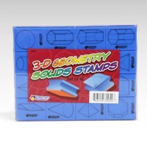 [러닝리소스] 3D 도형 스탬프_3-D Geometry Solids Stamps ,edu31054