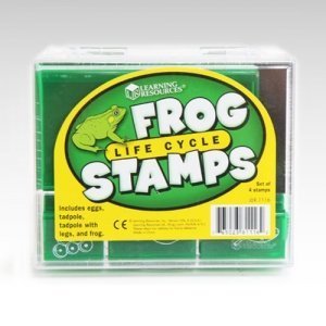 [러닝리소스] 개구리의 일생 스탬프_Frog Life Cycle Stamp ,edu1116