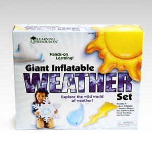 [러닝리소스] 날씨 모형_Inflatable Weather Set ,edu1803