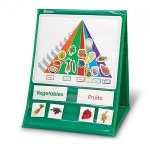 [러닝리소스] 탁상용 음식 포켓 차트_Food Group Magnetic Tabletop Pocket Chart,edu6503
