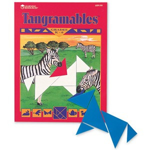 [EDU 0318] 탱그램과 활동북 / Tangramables™ Book with Tangram / 러닝리소스