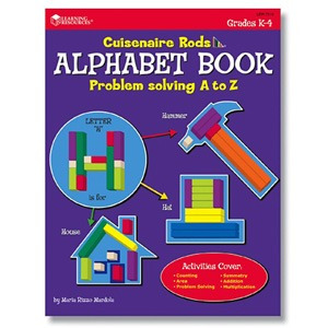 [EDU 7516] 수막대 알파벳 만들기 북 / Cuisenair Rod Alphabet Book