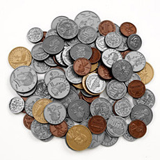 [EDU 0101-B] 동전 세트 (96개) 96 Coins in a Bag 