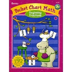 [EDU 2173] 수학 포켓차트 북－ 분수 기초 Pocket Chart Math Book - Beginning Fractions 