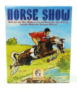 [GW0207] 승마 게임 Horse Show 8세 이상 The Ride for the Blue Ribbon Card Game 