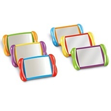 [EDU 3371] 소중한 나) 안전 거울 세트 (6개) 안전거울 학교용 안전거울세트 신제품 6종세트 어린이거울