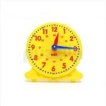 퍼즐리아 12시간 24시간 모형시계 학생용시계 고급형 학교수업용 플라스틱모형시게 시계모형 어린이시계