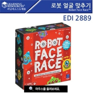 EDI2889 로봇 얼굴 맞추기 게임 영문판 로봇얼굴