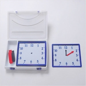 이선생자석교구 시계모형 고무자석 모형시계 자석용