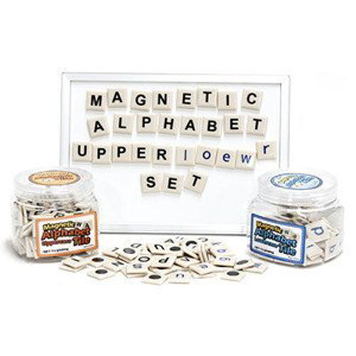 [기획셋트] 대문자+소문자 자석 알파벳타일 Magnetic Alphabet Tile (국내제작)