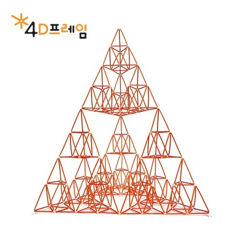 [포디프레임] 시에르핀스키삼각형 (이등변 3단계)