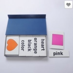 이선생자석교구1 색깔과 모양 대형카드 영어단어카드
