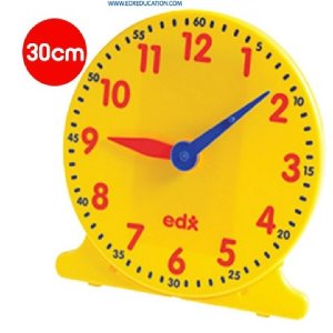 edx 교사용대형시계 30cm 12시간 학교용시계 고급형