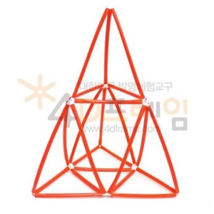 ai04 포디프레임 시에르핀스키 피라미드 (이등변 1단계)
