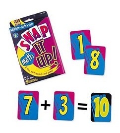 [EDU 3044] 스냅 잇 업 카드게임 : 덧셈 &amp; 뺄셈 Snap It Up!® Card Games Math: Addition &amp; Subtraction