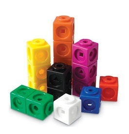 [EDU 4285] 매쓰링크 100개 세트 MathLink Cubes, Set of 100