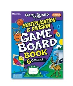 [EDU 3192] 곱셈, 나눗셈 게임북 Multiplication &amp; Division Game Board Book