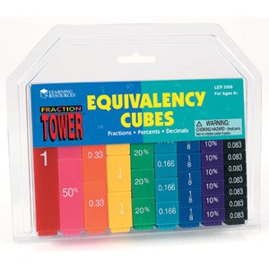 [EDU 2509] 분수막대 / Fraction Tower Equvalency Cube