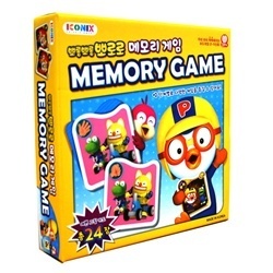 메모리 게임 뽀로로 [1-5명 카드게임]/ 세가지게임을 하나로