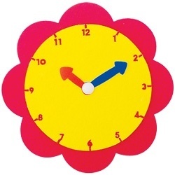 [청양토이] 펠트시계 / 시계모형 시계수업 펠트자료 펠트시계 유치원 기관용