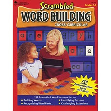[EDU 3141] 스크램블 단어 만들기 활동책 크로스-미국 교과과정 맞춤어휘 - Scrambled WORD BUILDING™ Cross-Curricular 